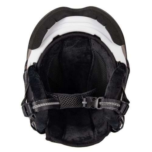 Ski helmet Meteor Glide L 58-61 cm white