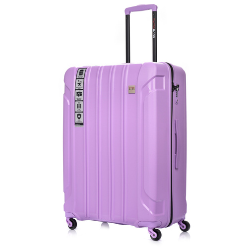 Large Suitcase SwissBags Tourist 75cm Purple