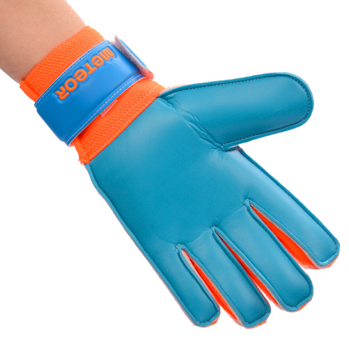 Meteor Catch 4 blue goalkeeper gloves