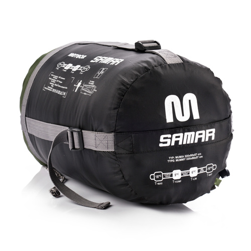Meteor Sleeping bag Samar L olive/black