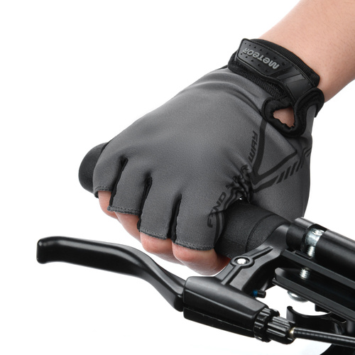 Bike gloves Meteor MX10 M black/grey