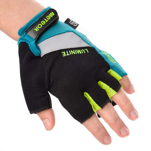 Bike gloves Meteor Gel GX39 XS dark green-green