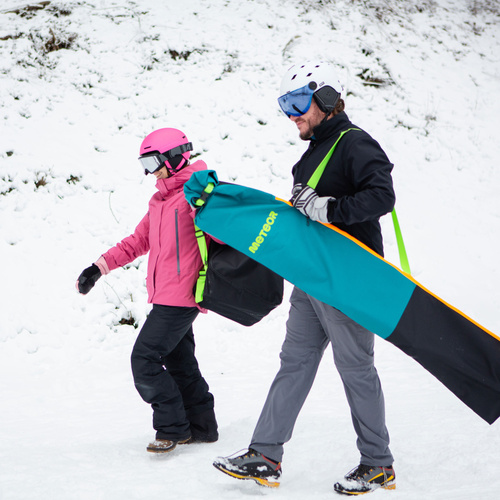 Ski set Meteor Norse green/black