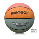 Basketball Meteor What's up 5 hellblau/orange