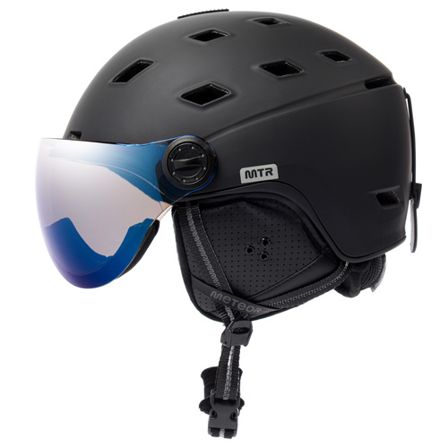 Skihelm Meteor Glide M 55-58 cm schwarz