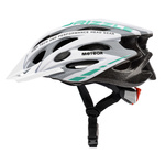 Fahrradhelm Meteor MV29 Drizzle M 55-58 cm weiß/grau/rosa