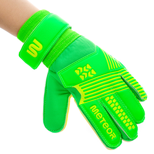 Goalkeeper gloves Meteor Catch 5 green