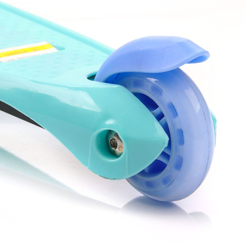Meteor shift dreirädriger Tretroller blau/mint