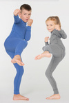 Kinder Thermounterwäsche Meteor 140-146 cm grau
