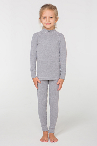 Children's thermal underwear Meteor 128-134 cm gray
