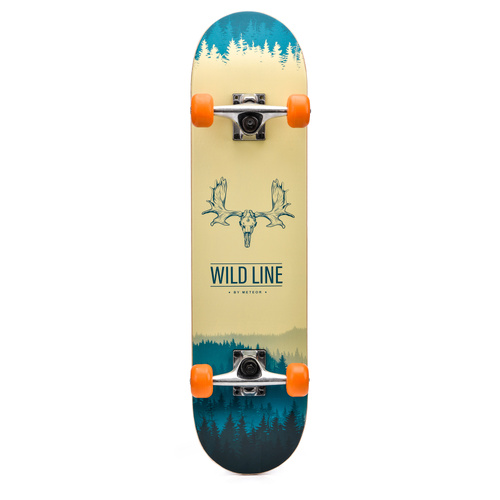 Meteor Wild Line Holz-Skateboard