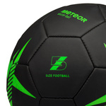 Fußball Meteor Spin 5 schwarz/grün