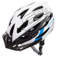 Kask rowerowy Meteor Gruver S 52-56 cm niebieski/czarny/biały