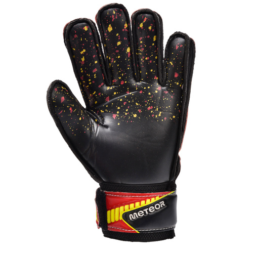 Goalkeeper gloves Meteor Defence 6 black