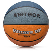 Basketball Meteor What's up 6 blau/orange