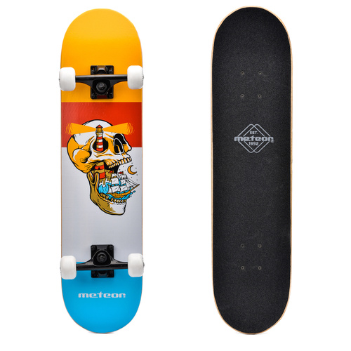 Meteor Scull Holz-Skateboard
