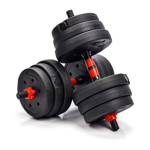 Meteor 40 KG bituminous dumbbell set