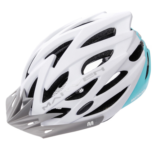 Kask rowerowy Meteor Marven S 52-56 cm biały/miętowy