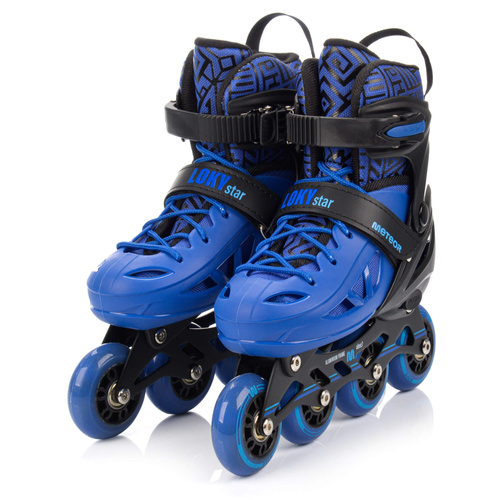 Inline skates Meteor Loky M 34-37 black/blue