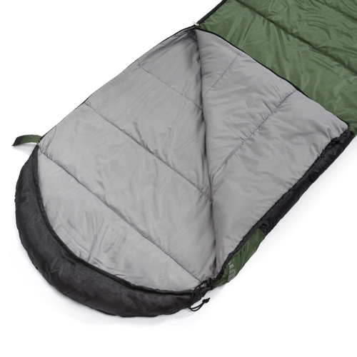 Sleeping bag Meteor Bombay L olive/black
