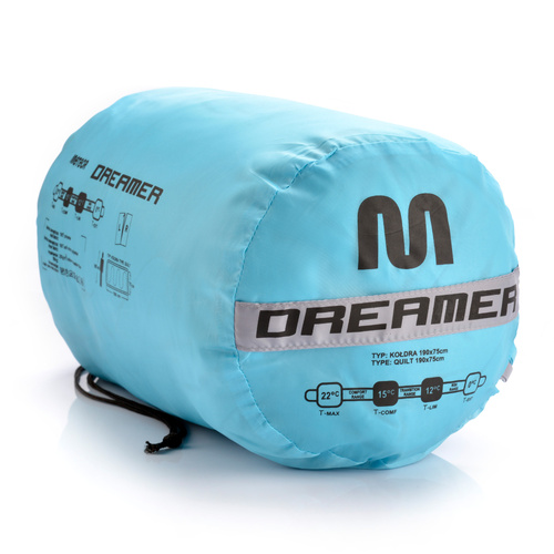 Sleeping bag Meteor Dreamer R blue / gray