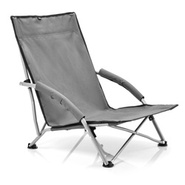 Beach deck chair  Meteor Coast gray
