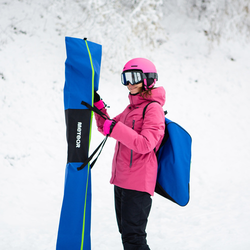 Ski-Set Meteor Croma blau