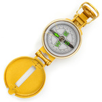 Busola metalowa okrągła Meteor