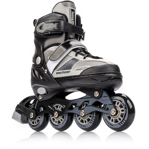 Rolki Meteor S 30-33 szary