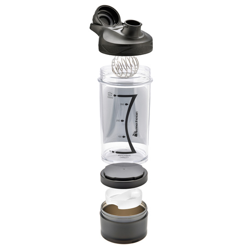 Shaker Meteor bottle 500 ml black