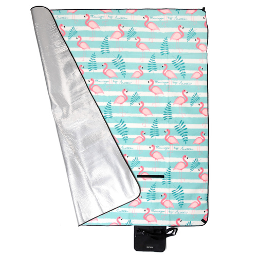 Picnic Blanket Meteor XL 180x200 cm Flamingos