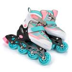 Inline skates Meteor S 30-33 pink / light blue