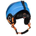 Skihelm Meteor Lumi L 58-61 cm blau/grün