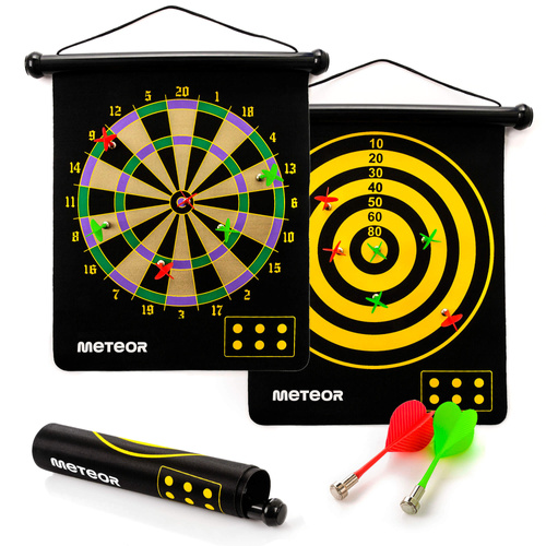 Magnetic dartboard Meteor