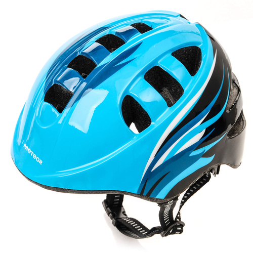 Kask rowerowy dla dzieci Meteor MA-2 M 52-56 cm Orbit niebieski