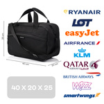Sporttasche Meteor Lokman 20 l schwarz