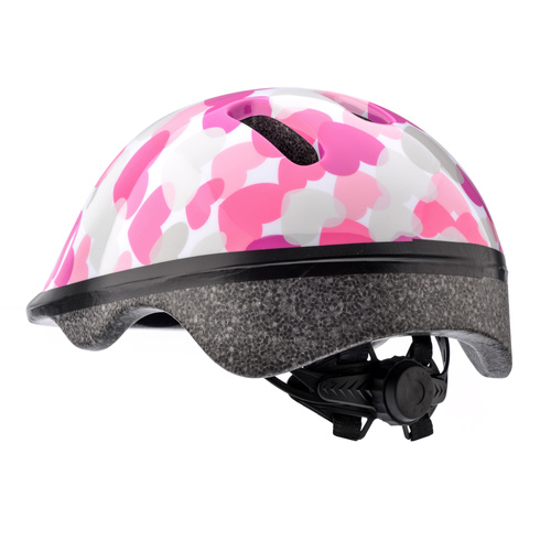 Kids bike helmet KS06 XS 44-48 cm Pink hearts