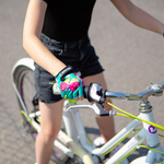 Fahrradhandschuhe Meteor Kids M Schmetterlinge