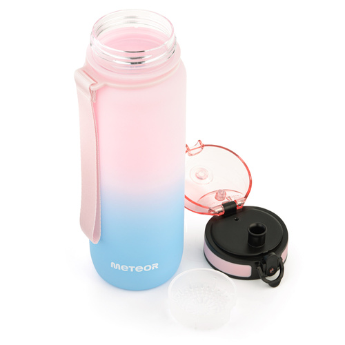 Sports water bottle Meteor 800 ml pink/blue