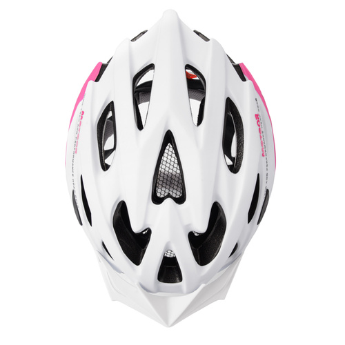 Kask rowerowy Meteor MV29 Drizzle M 55-58 cm biały/różowy