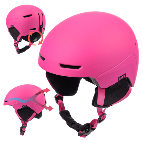 Kask narciarski Meteor Avalo S 53-55 cm różowy