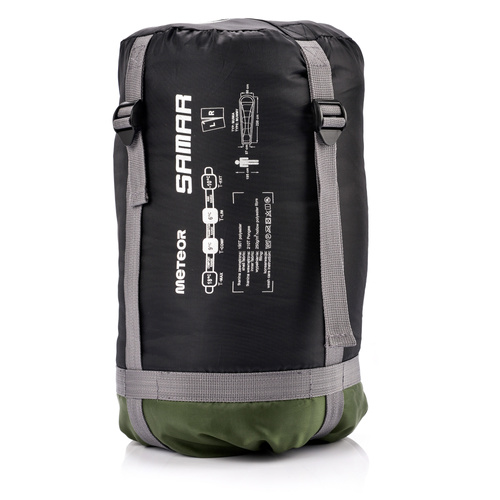 Meteor Sleeping bag Samar L olive/black
