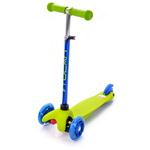 Dreirad-Roller mit LED-Rädern Meteor Tucan grün/grün