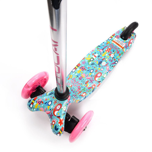 Dreirad-Roller mit geführten Rädern Meteor Tucan Birds