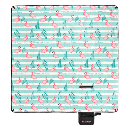 Picknickdecke Meteor 2XL 200x200 cm Flamingos
