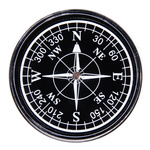 Kompas Meteor okrągły 50 mm