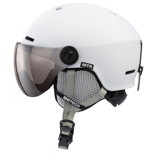 Ski helmet Meteor Falven L 58-61 cm white