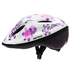 Kinderfahrradhelm Meteor MV5-2 M 52-56 cm weiß