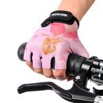 Meteor Kids M Princess cycling gloves