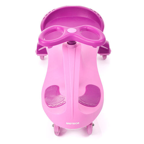 Jeździk grawitacyjny Meteor Swingo różowy